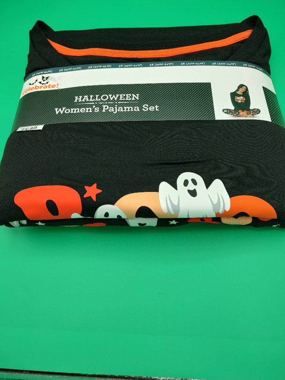 Womens Halloween pajama set